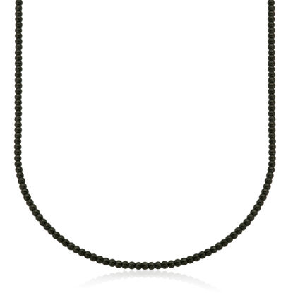 Image de Chaîne en billes en acier inoxydable noir T0XC350424 de la Collection Steelx