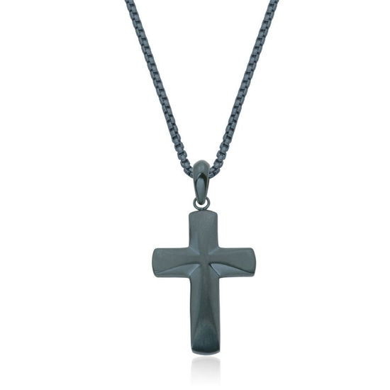 Image sur Collier croix en acier inoxydable T3XA920524 de la Collection Steelx