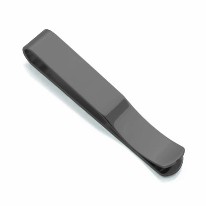 Image de Pince à cravate en acier inoxydable noir T5X9630400 de la Collection Steelx