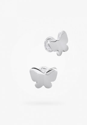 Image de Boucles d'oreilles papillon en argent 925 de la Collection Bfly