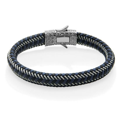 Image de Bracelet en cuir et acier inoxydable T1XE920185 de la Collection Steelx