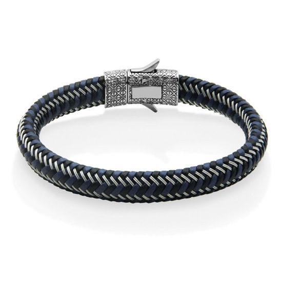 Image sur Bracelet en cuir et acier inoxydable T1XE920185 de la Collection Steelx
