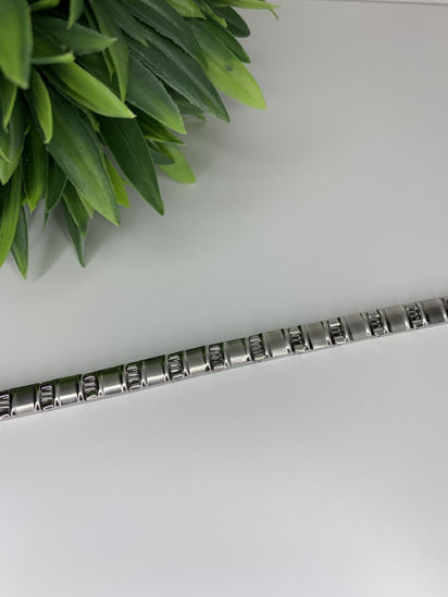 Image sur Bracelet semi-rigide en acier inoxydable 7 3/4" - BA1