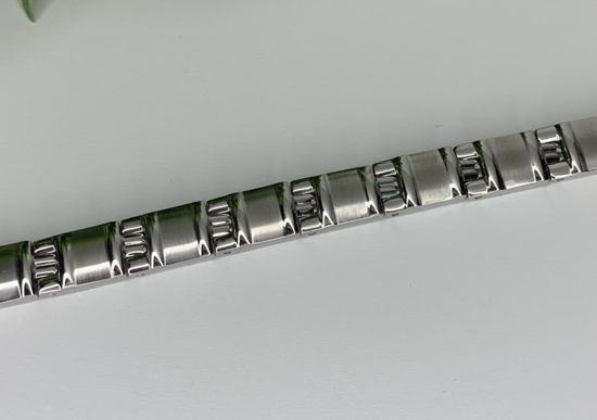 Image sur Bracelet semi-rigide en acier inoxydable 7 3/4" - BA1