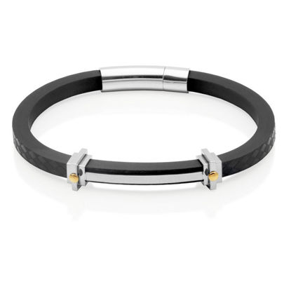 Image de Bracelet en silicone et acier inoxydable T1XF850188 de la Collection Steelx