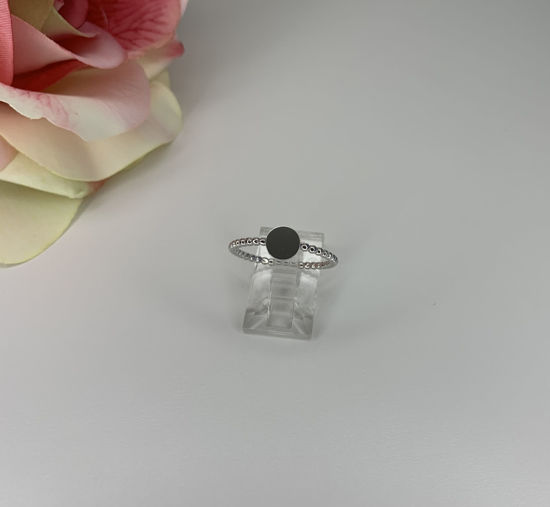 Image sur Bague en or blanc 10KT